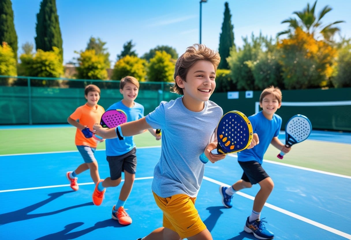 Fra fodbold til padel sjov og motion med padelbat til børn og unge