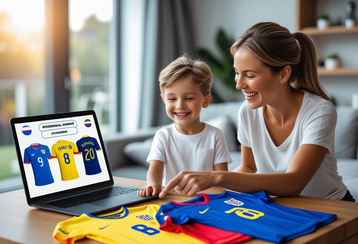 Sådan vælger du den perfekte landsholdstrøje med navn til dit barn